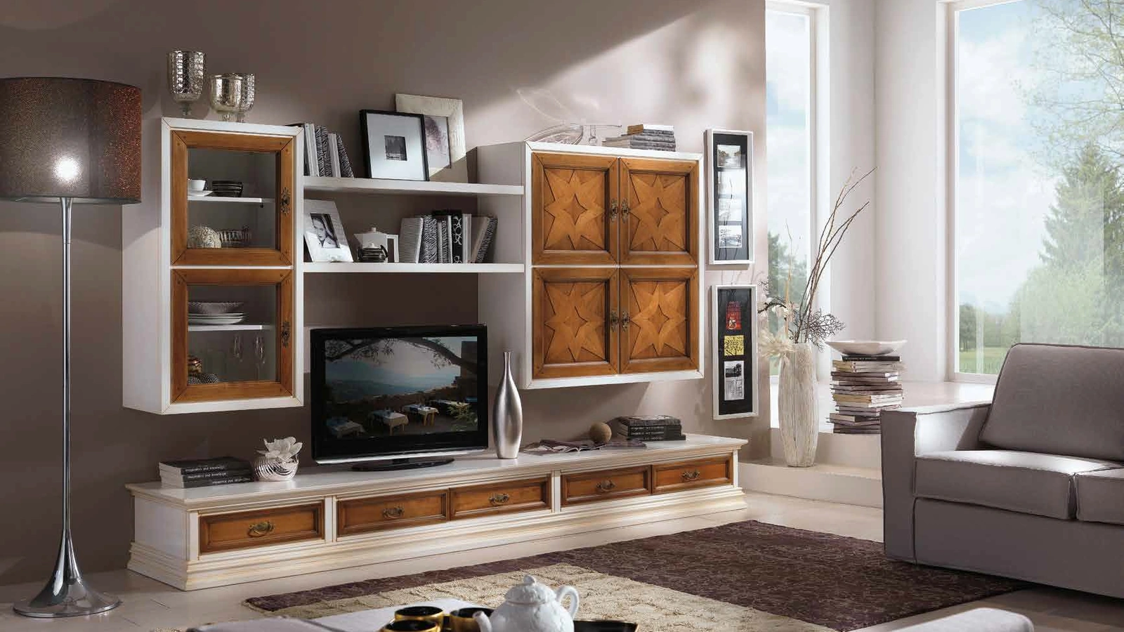 Parete Attrezzata Icon 2|4 IC141 di Imba Srl