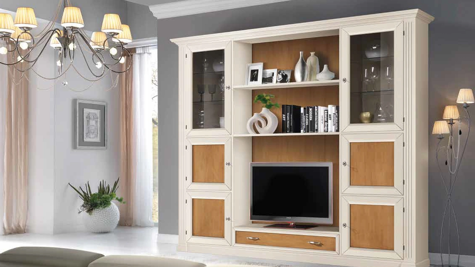 Parete Attrezzata Icon 2|4 IC155 di Imba Srl