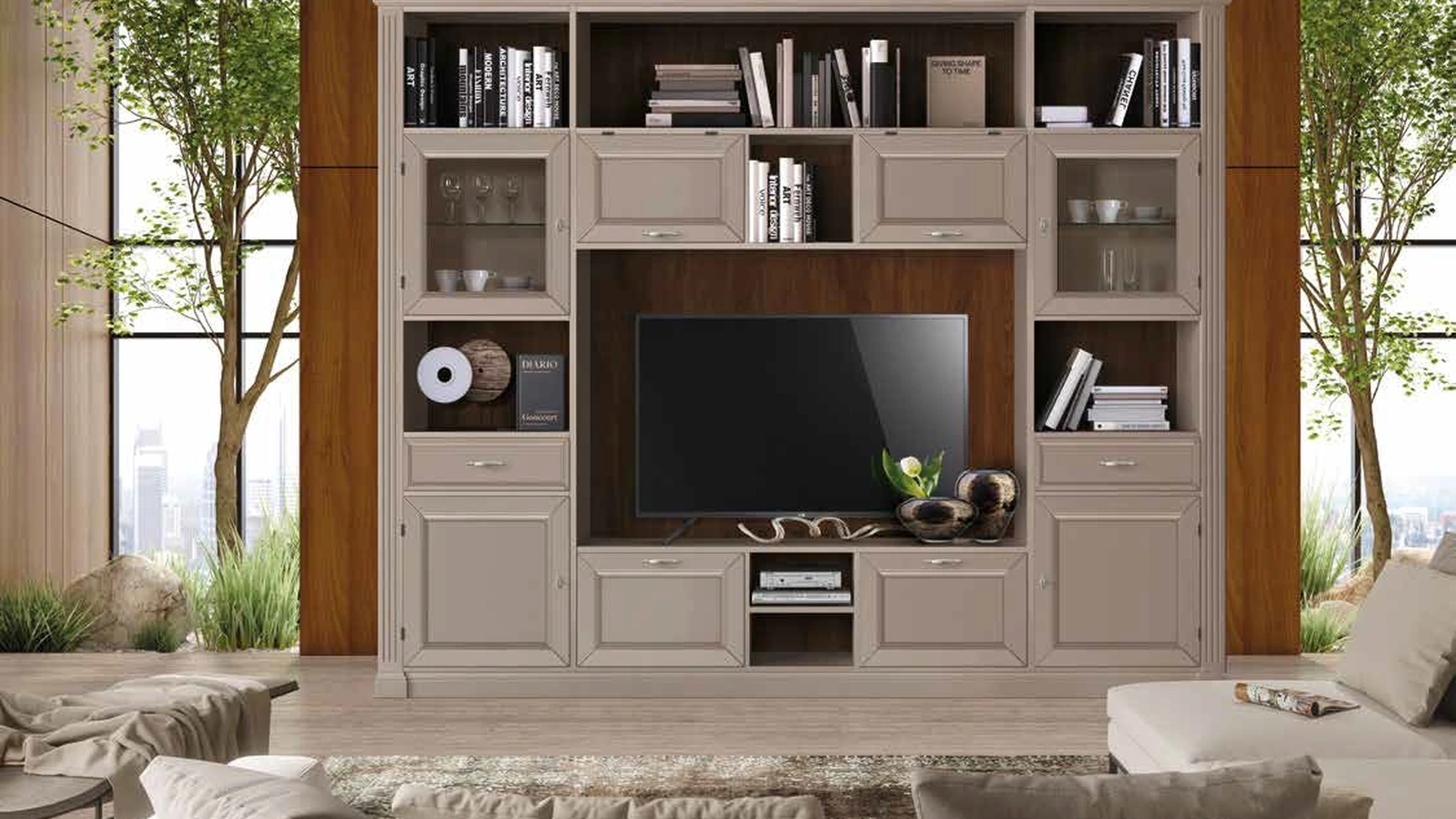 Parete Attrezzata Icon 2|4 IC157 di Imba Srl