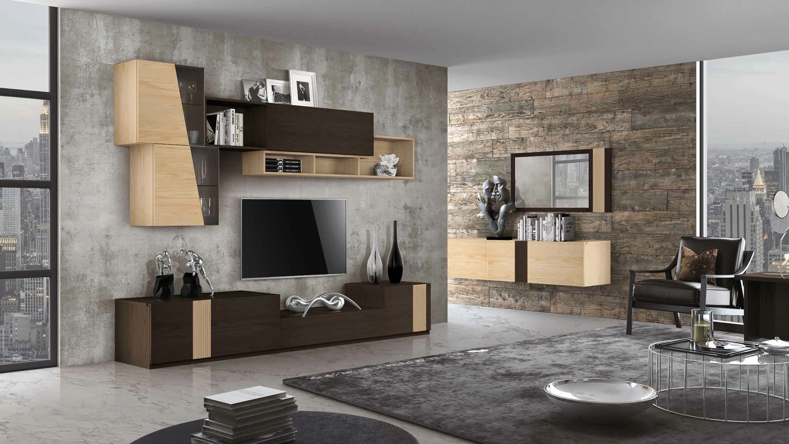 Parete Attrezzata Icon 2|4 IC80 di Imba Srl