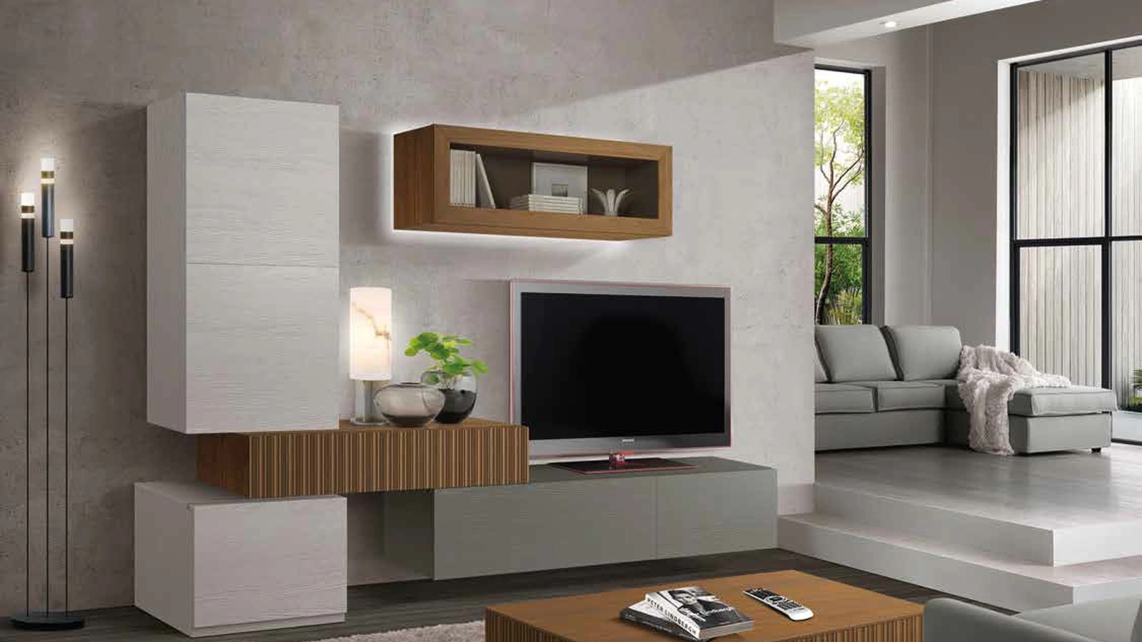 Parete Attrezzata Icon 2|4 IC82 di Imba Srl