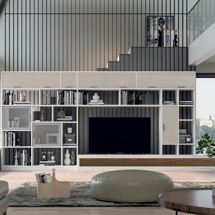 Parete Attrezzata Melograno composizione 94 di Le Fablier