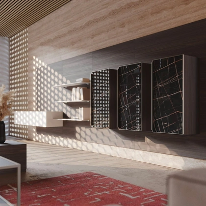 Parete Attrezzata Living LV702 di Giessegi