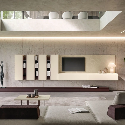 Parete Attrezzata Living LV709 di Giessegi