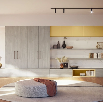 Parete Attrezzata Living LV719 di Giessegi