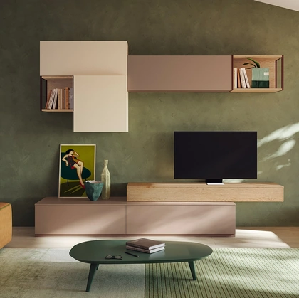 Parete Attrezzata Living LV735 di Giessegi