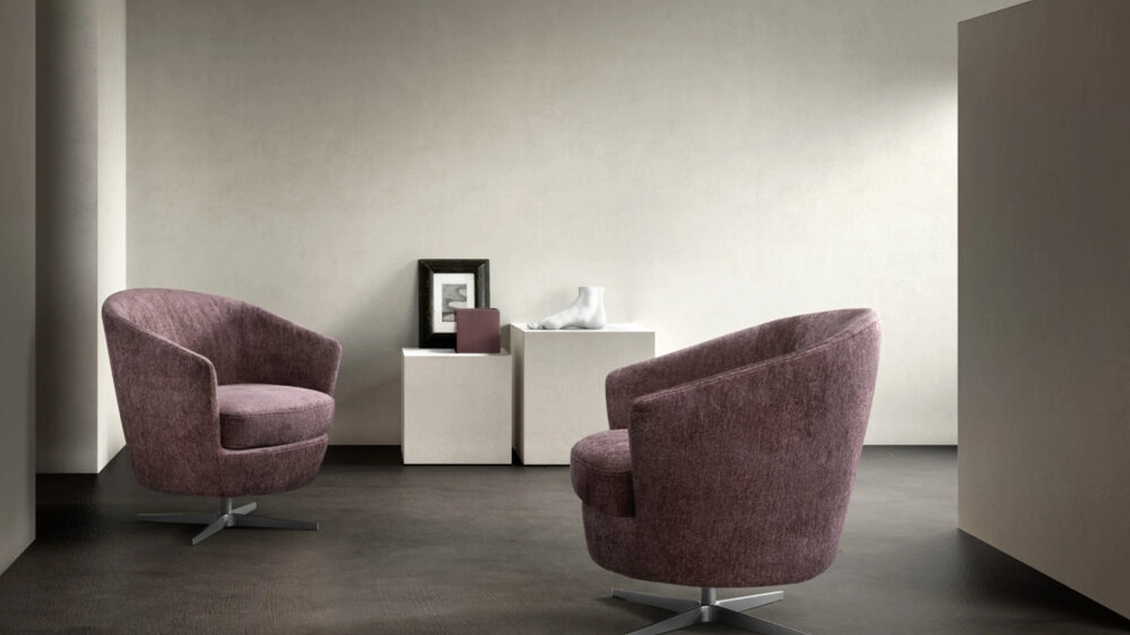 Poltroncina in tessuto Moon Small di Samoa