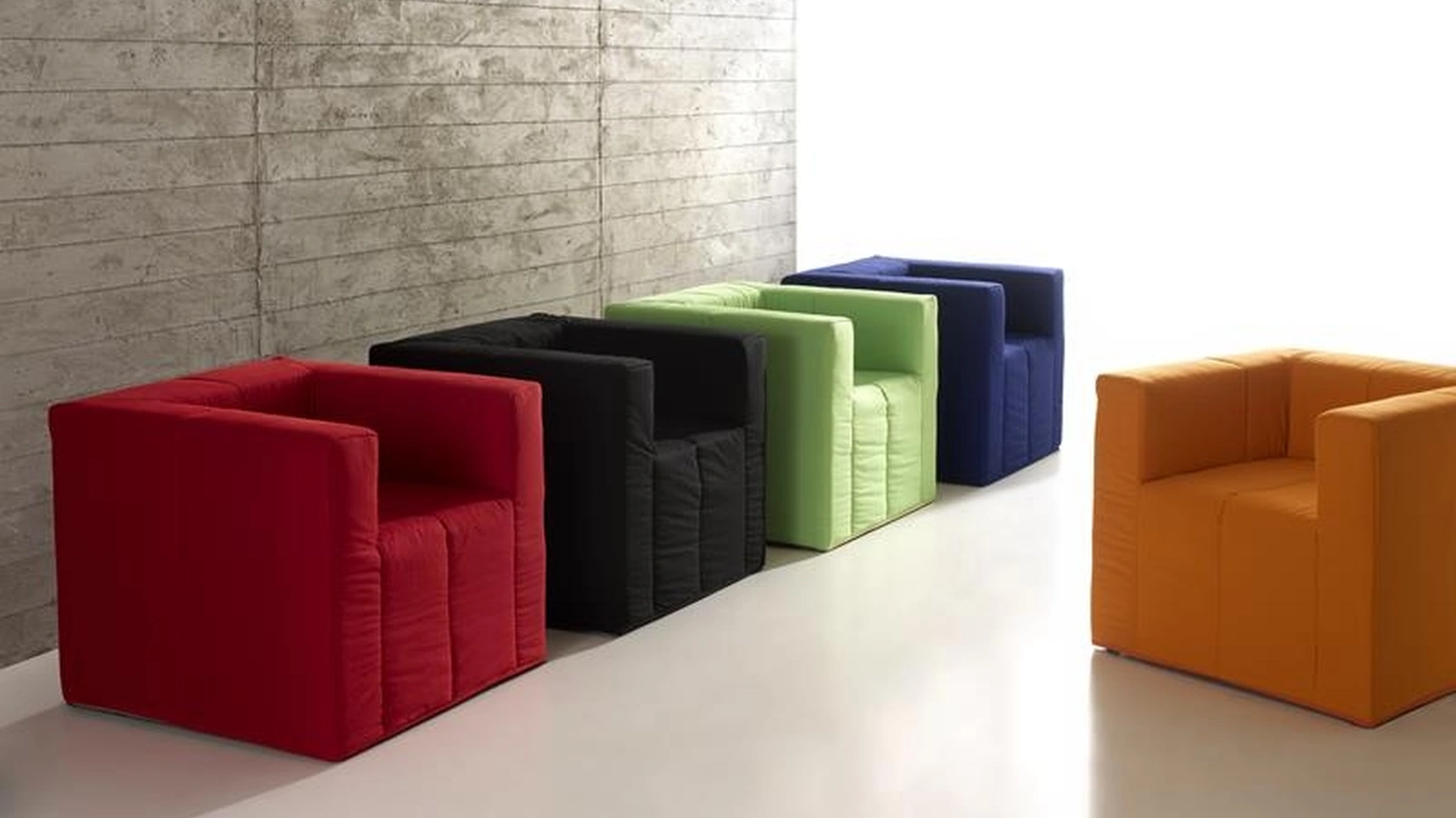 Poltrona Letto in tesssuto colorato Cuccia di Hoppla