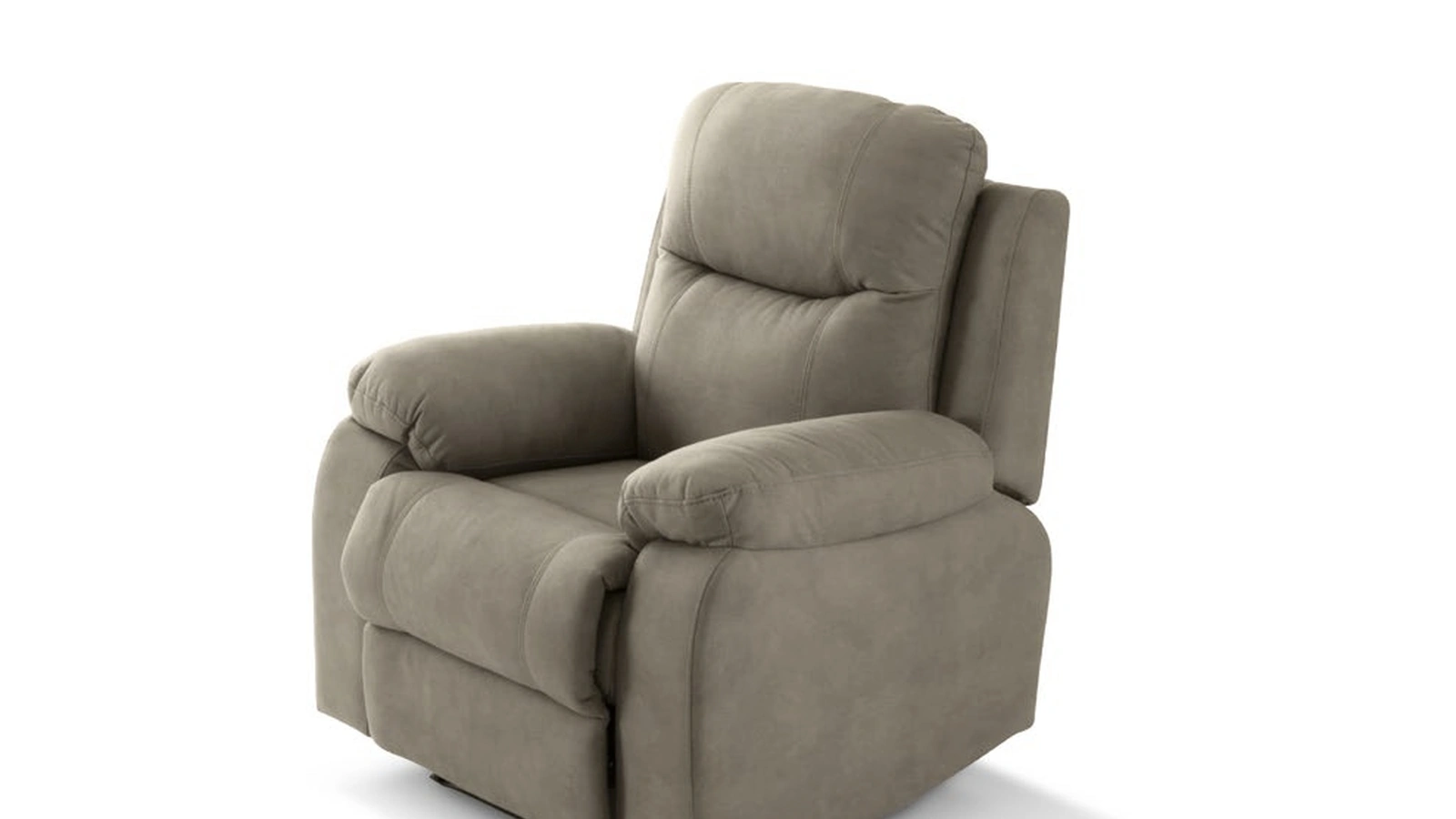 Poltrona Relax Urban Style SD204 in ecopelle Nabuk antimacchia di Imba Srl