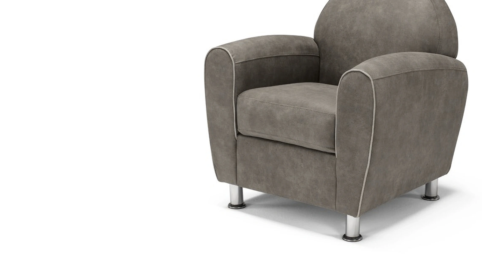 Poltroncina Urban Style SD228 in ecopelle imbottita di Imba Srl