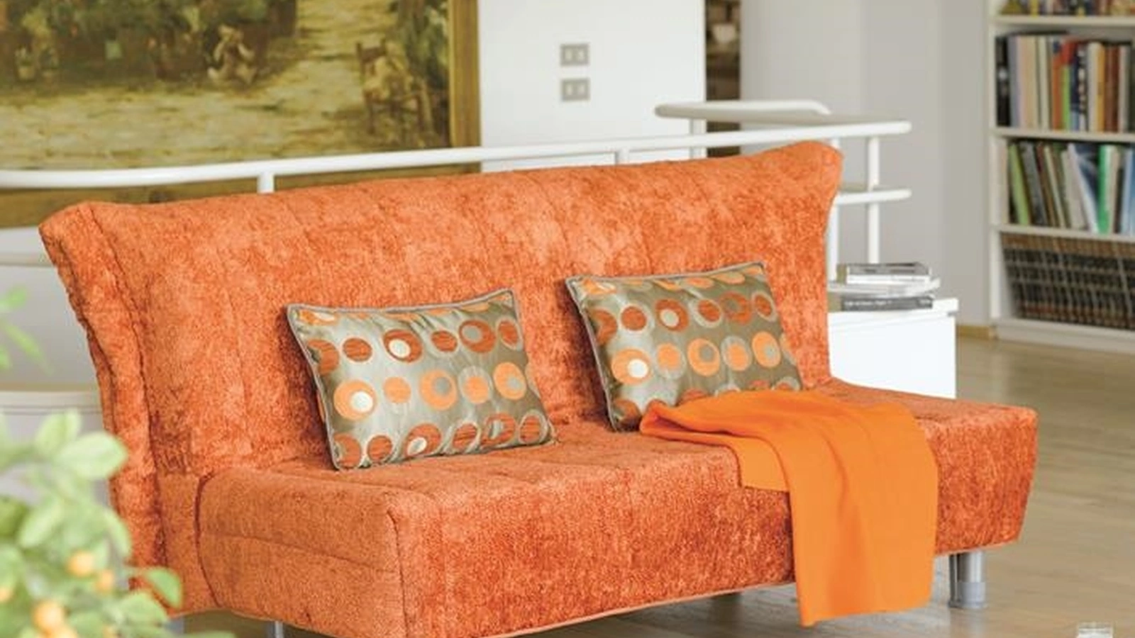 Divano Letto senza braccioli in tessuto Cucciolo 02 di Hoppla