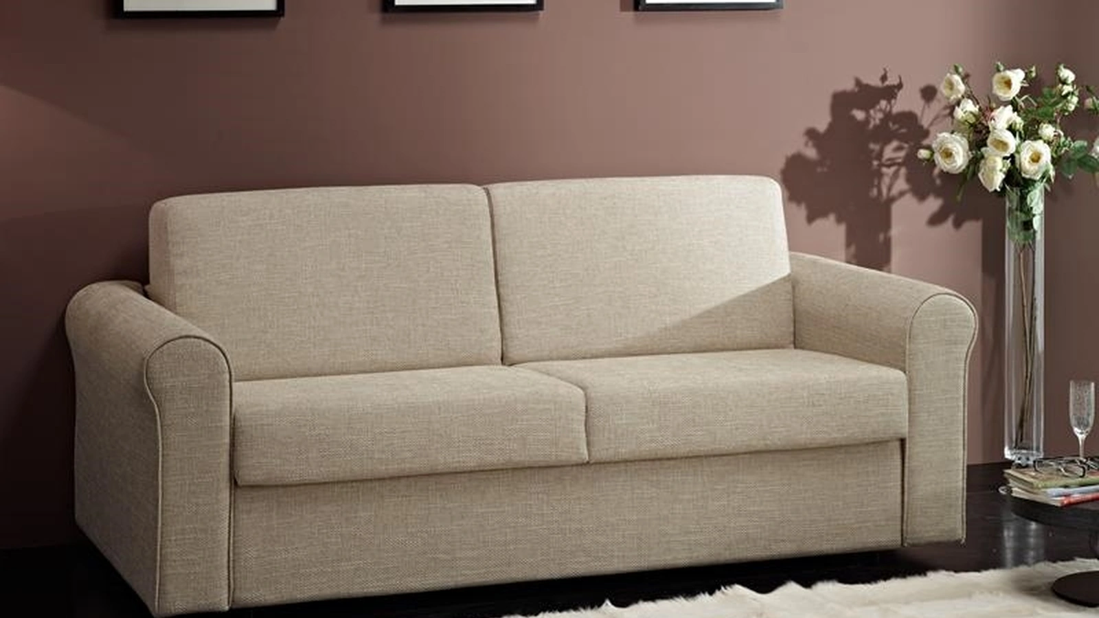 Divano Letto in tessuto Dedalo di Hoppla