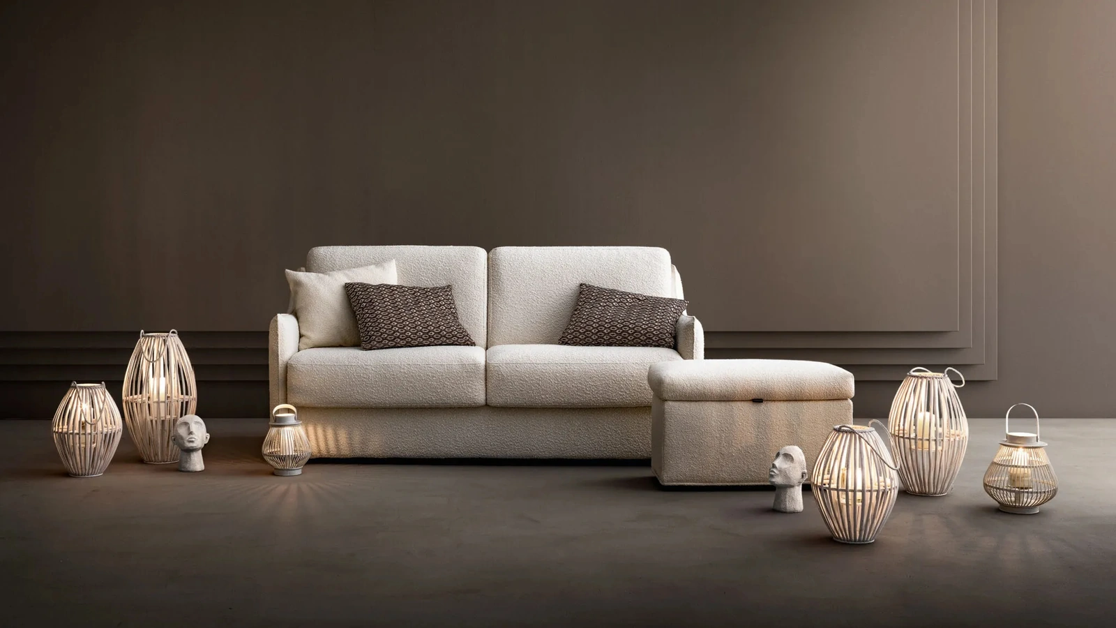 Divano Letto lineare Domus di Samoa