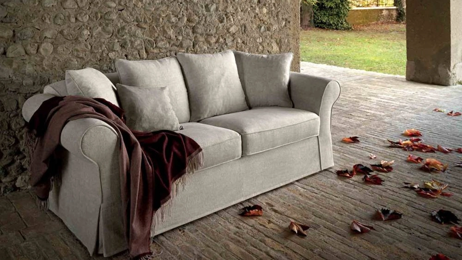 Divano lineare Elite di Samoa