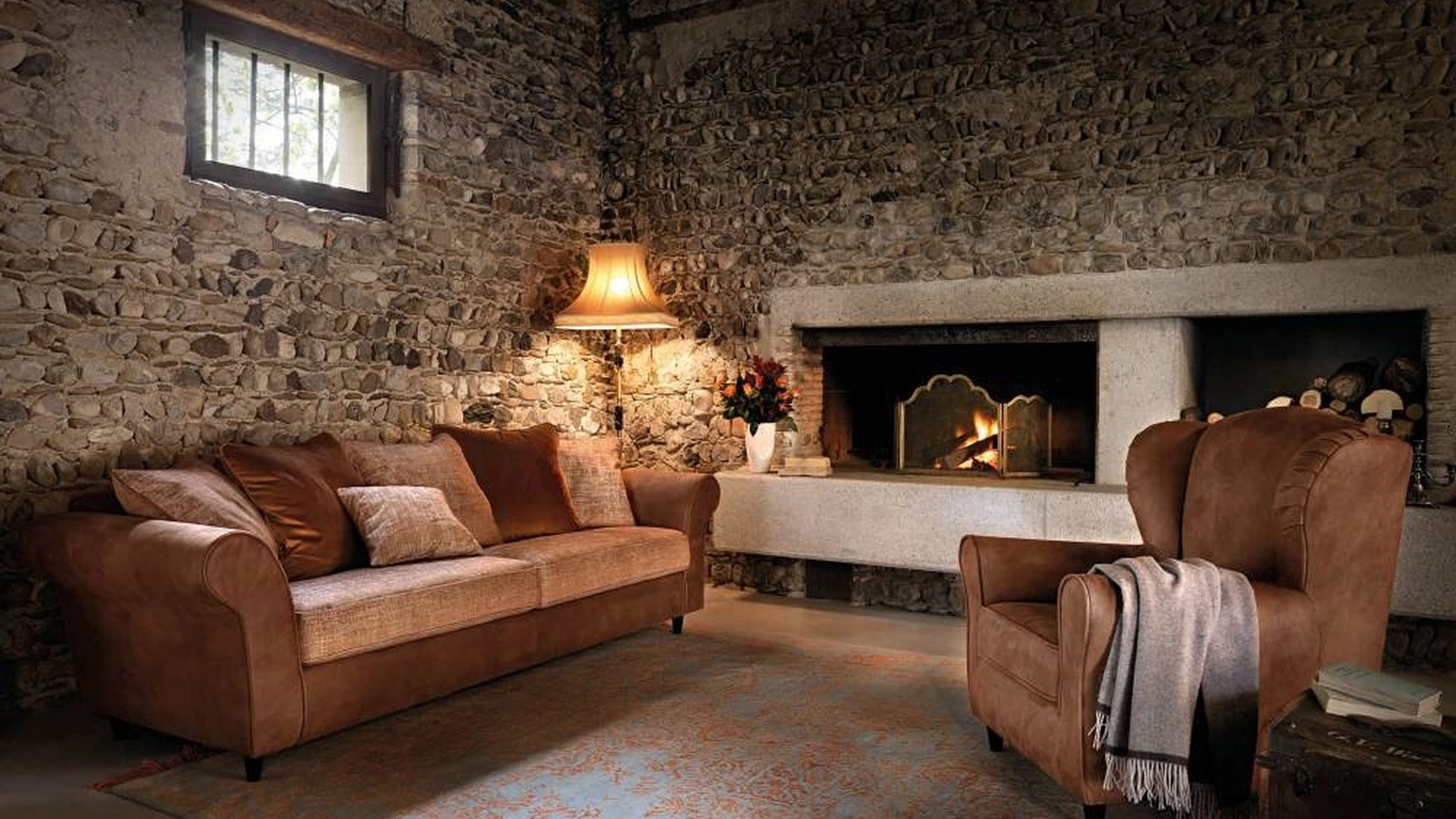 Salotto in pelle Elite Special di Samoa