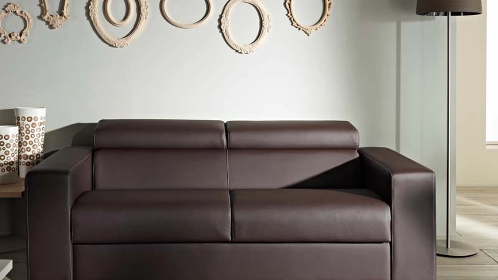 Divano Letto in ecopelle Haiti di Hoppla