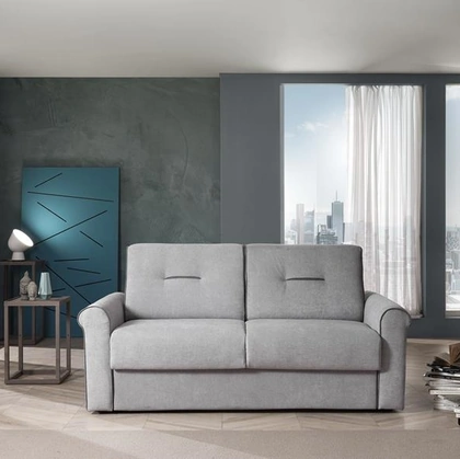 Divano Letto lineare in tessuto Hassenzio 04 di Hoppla