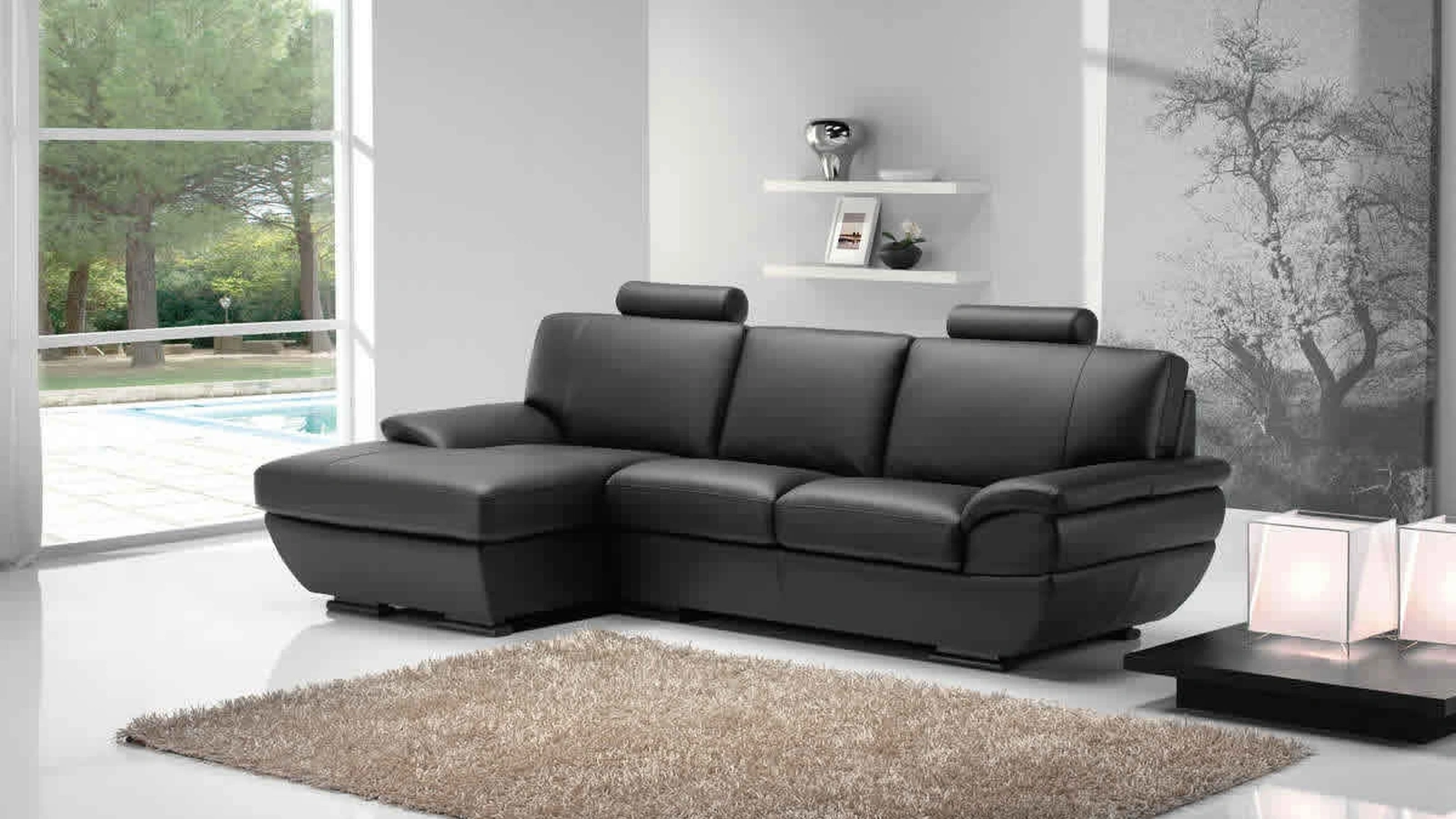 Divano con penisola Iride di Tancredi salotti