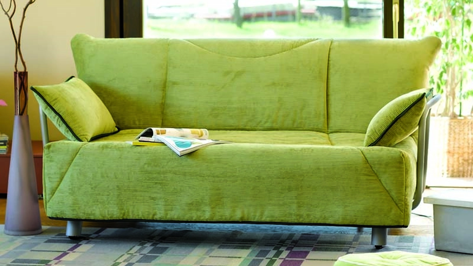 Divano Letto in tessuto Nannolo di Hoppla