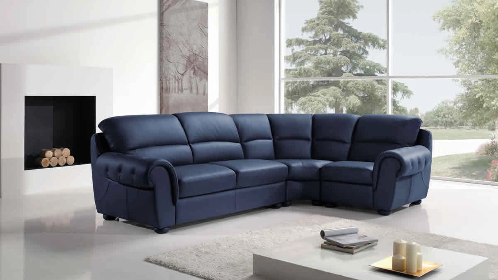 Divano angolare Picasso di Tancredi salotti