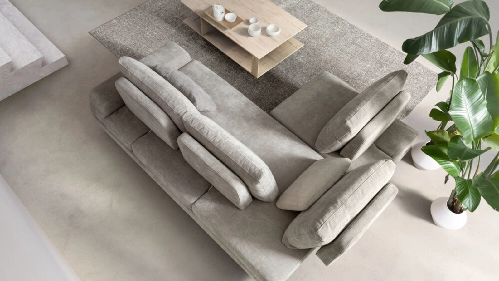 Divano angolare Sound di Samoa