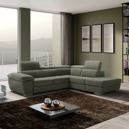 Divano Letto angolare in tessuto Fuller di Tancredi salotti