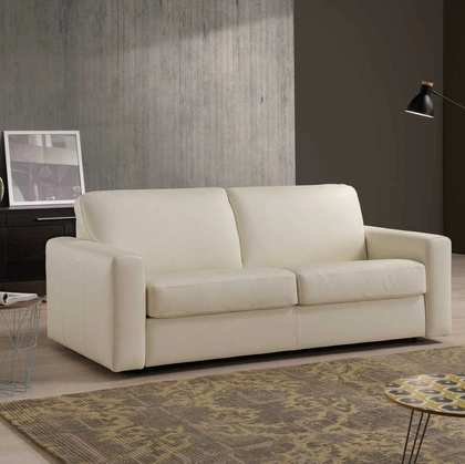 Divano Letto lineare in tessuto Genova di Tancredi salotti