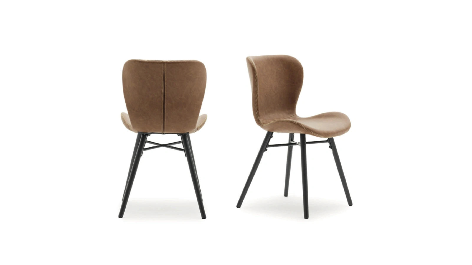 Sedia Gloves in ecopelle di Devina Nais