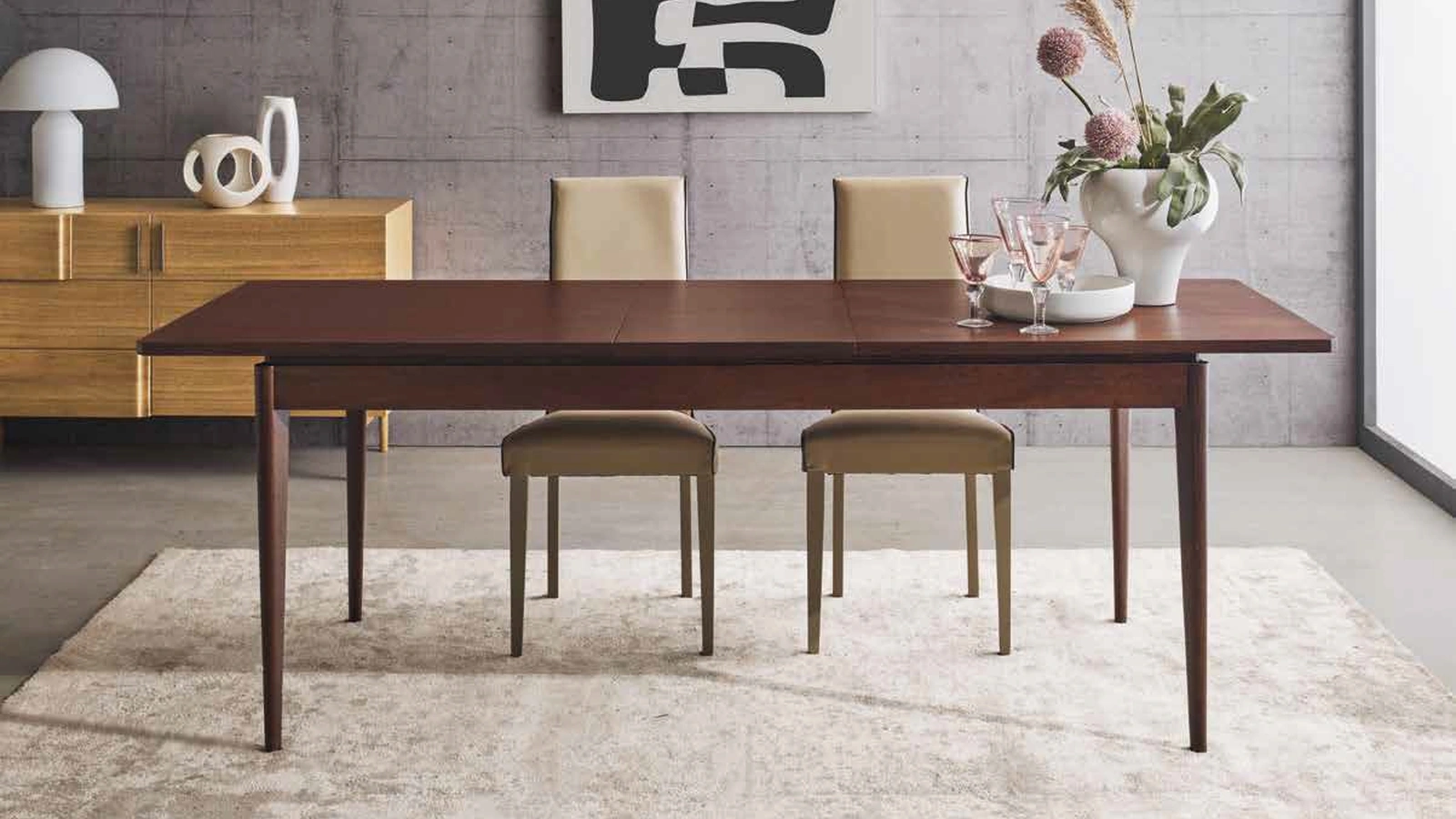 Sedia in ecopelle Icon 2|4 IC26 di Imba Srl