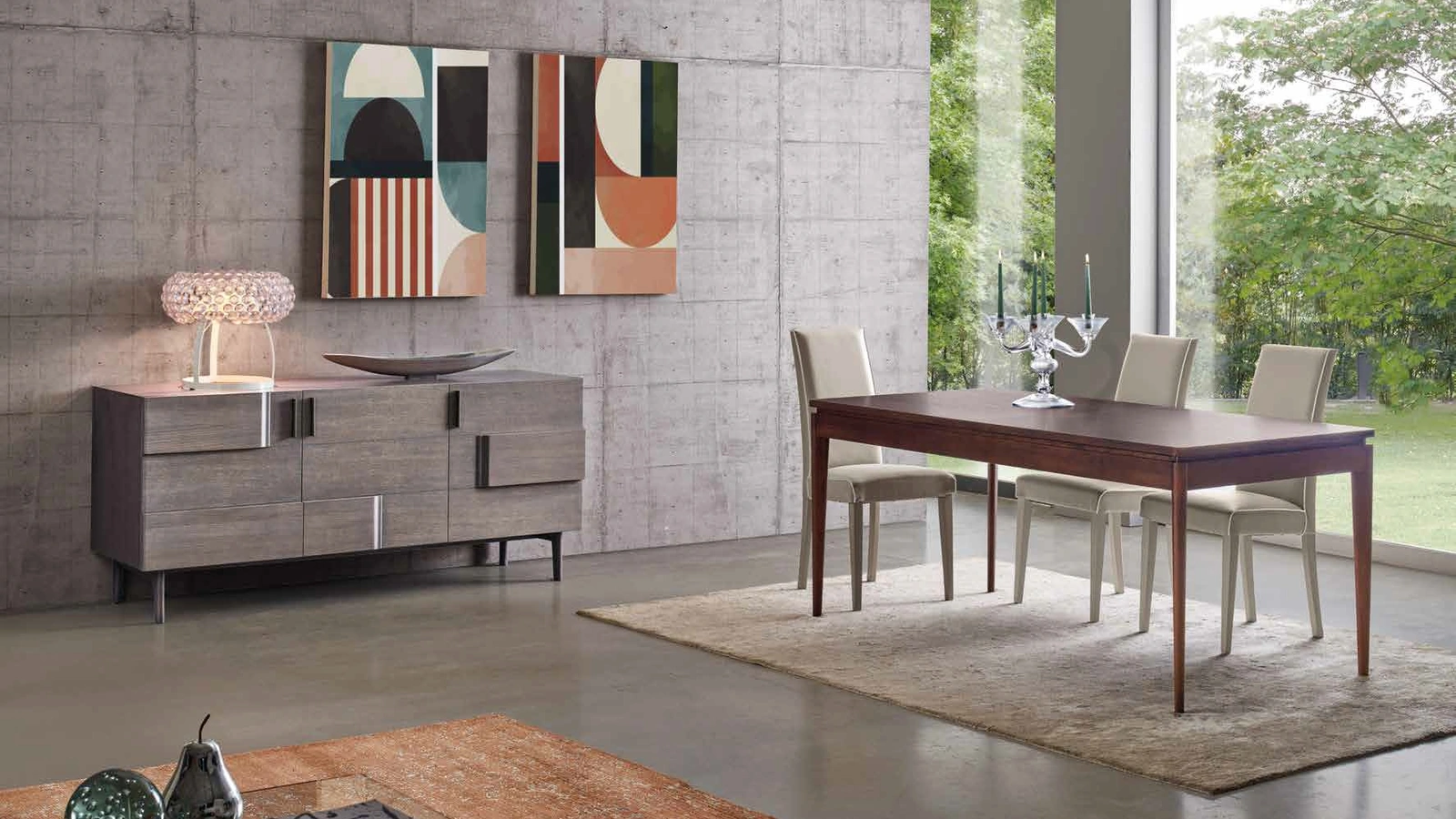 Sedia in ecopelle Icon 2|4 IC33 di Imba Srl