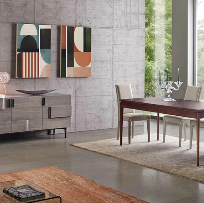 Sedia in ecopelle Icon 2|4 IC33 di Imba Srl