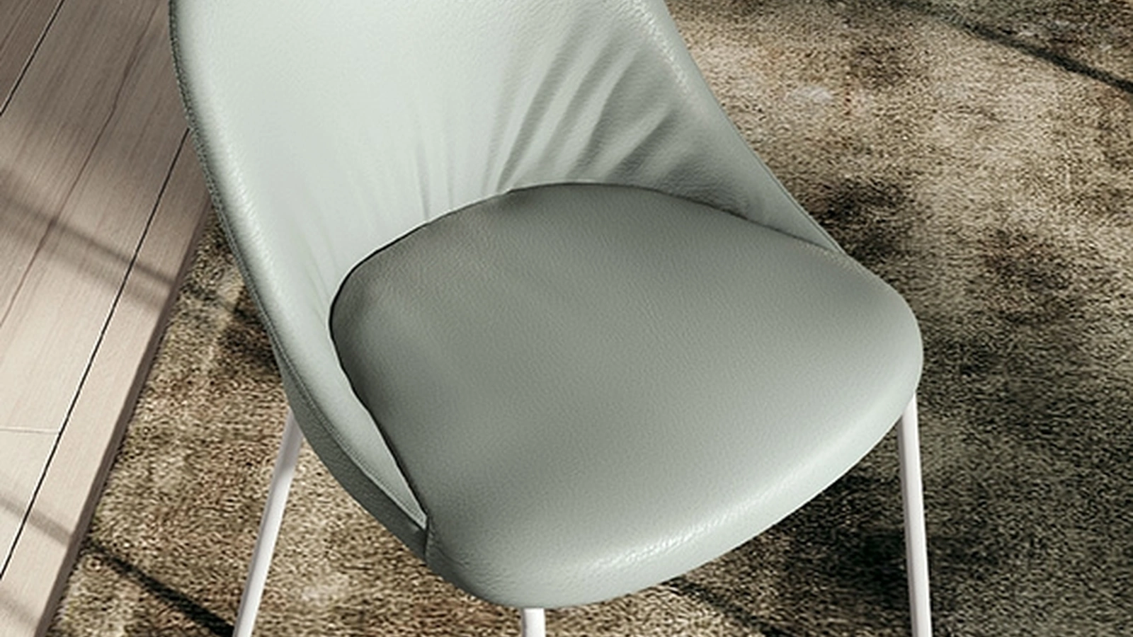 Sedia Sam in Ecopelle di Ingenia