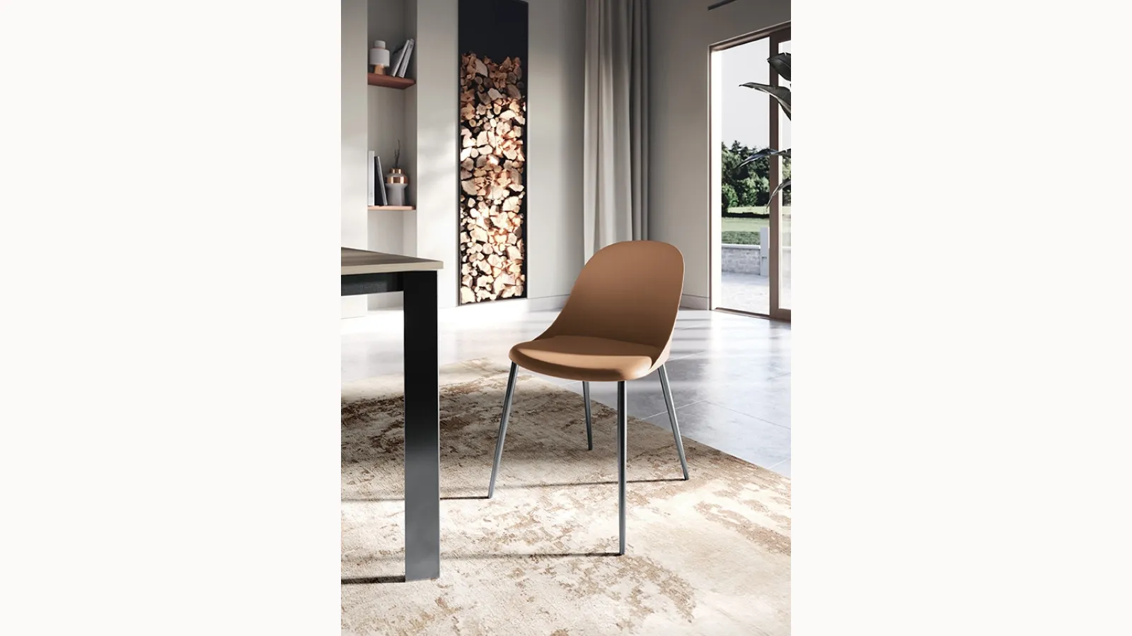 Sedia Sam in polipropilene di Ingenia