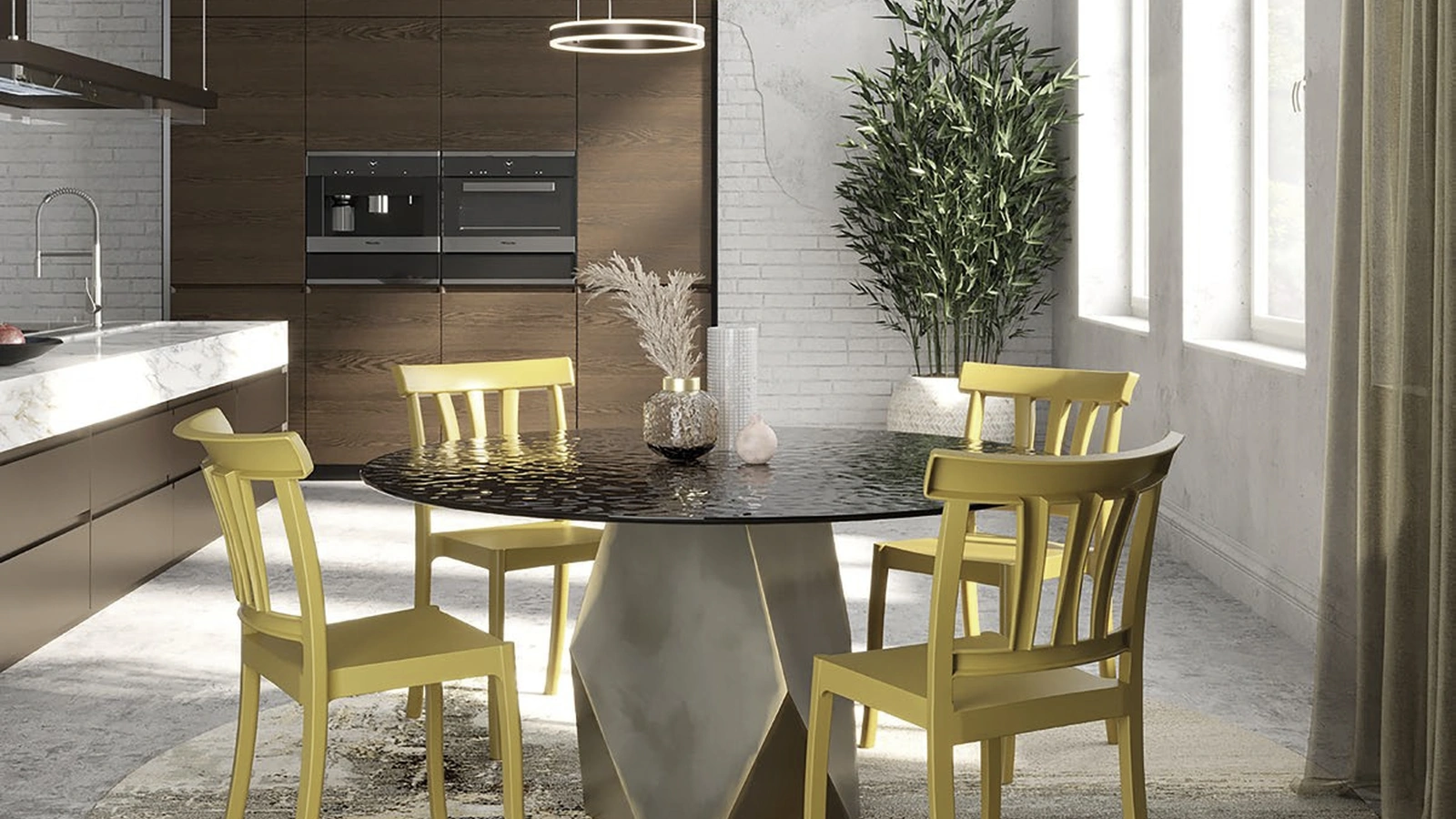 Sedia impilabile Urban Style SD94 in polipropilene di Imba Srl