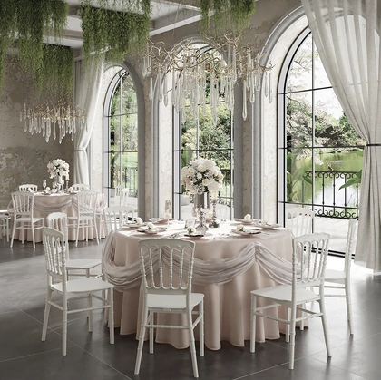 Sedia impilabile Urban Style SD95 in polipropilene di Imba Srl