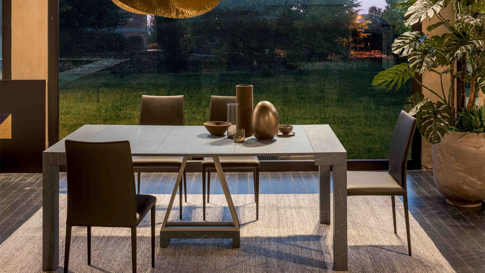 Tavolo Consolle allungabile Combi di Altacom