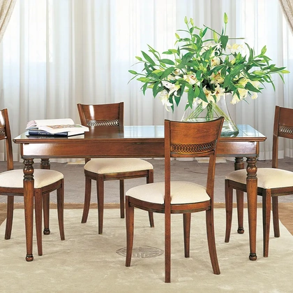 Tavolo allungabile in legno Diaspro di Le Fablier