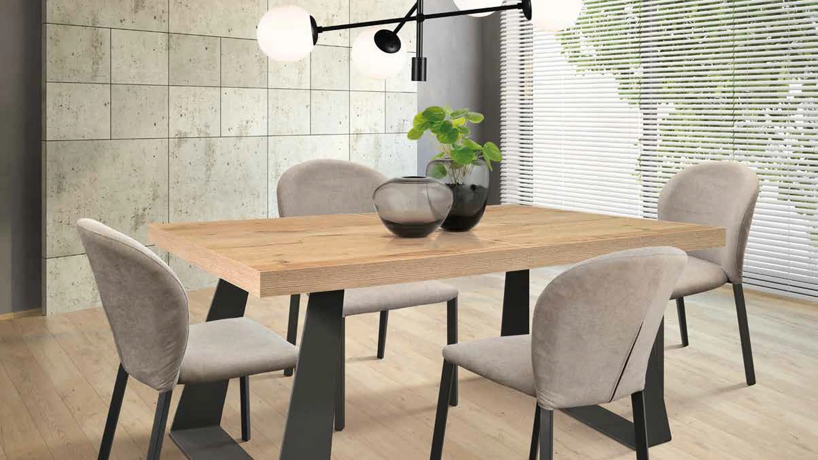 Tavolo allungabile Easy 2|4 IC351 di Imba Srl