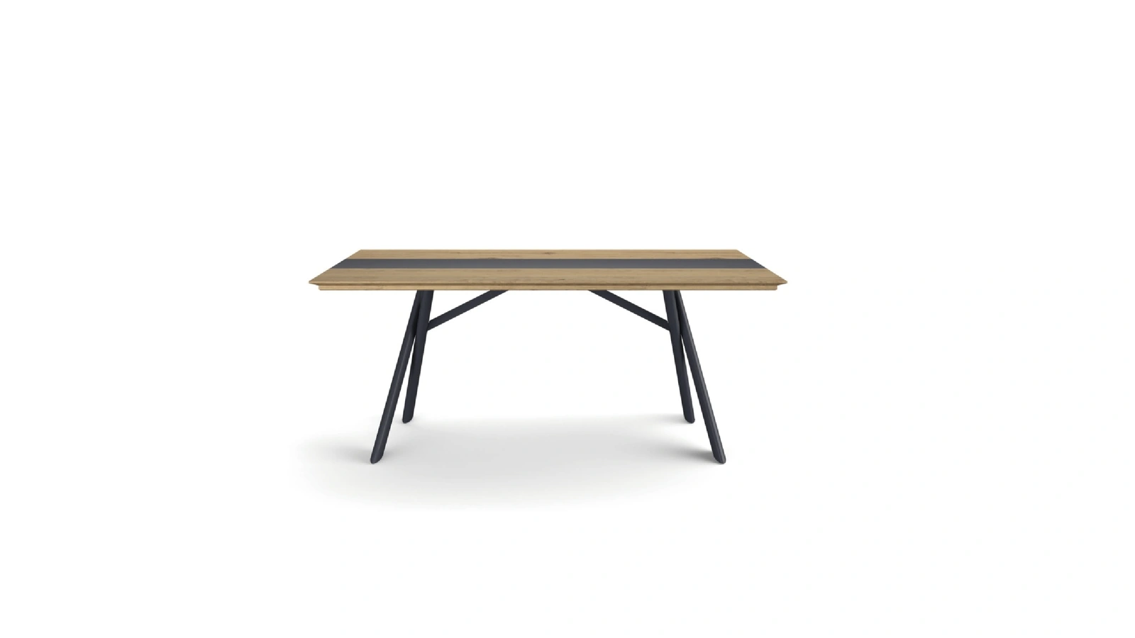 Tavolo Hong Kong in rovere invecchiato di Le Fablier