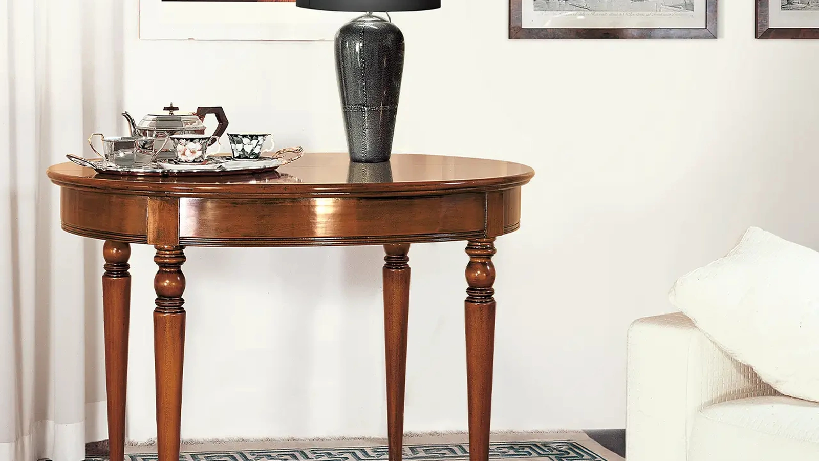 Tavolo rotondo in legno Perla di Le Fablier