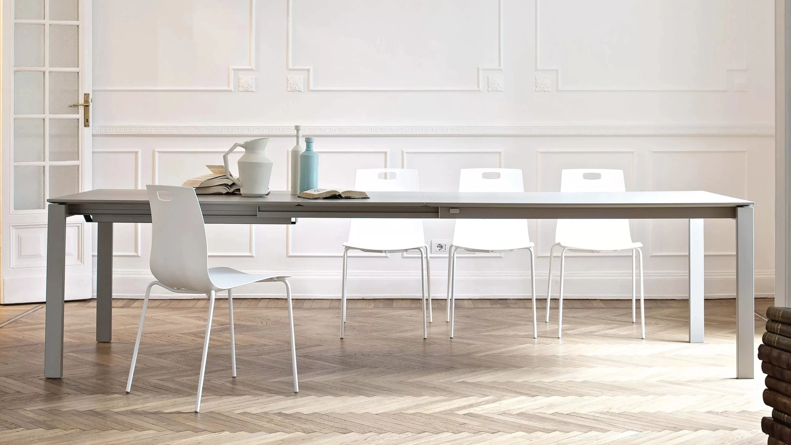 Tavolo allungabile in melaminico Reid di Ingenia