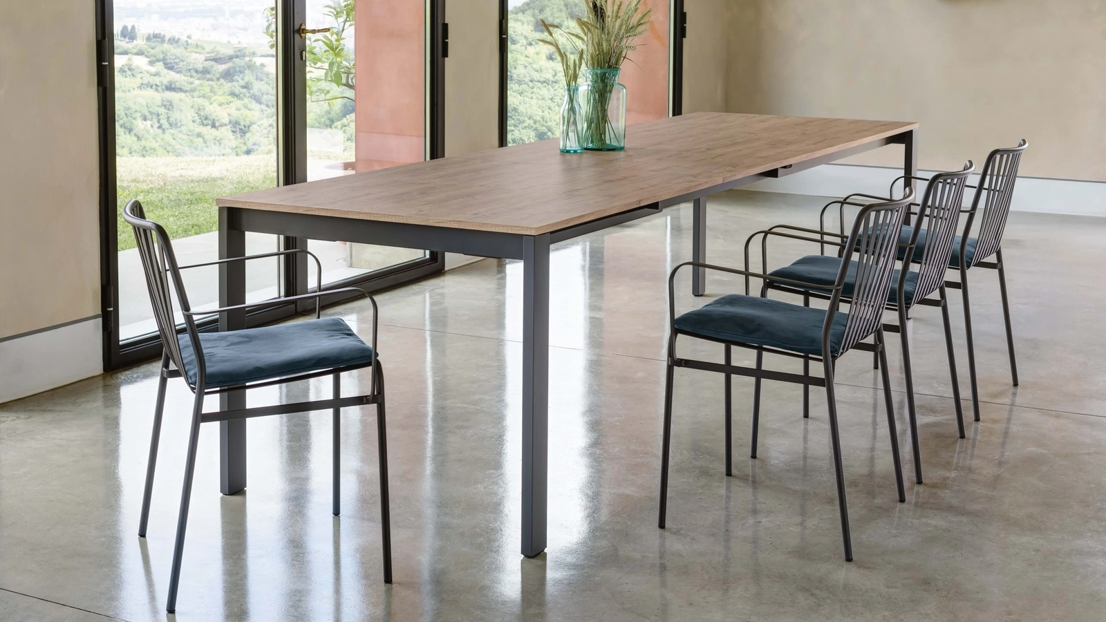 Tavolo allungabile in melaminico Reid di Ingenia