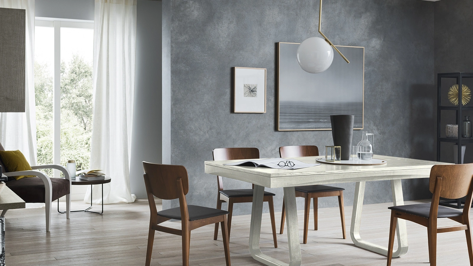 Tavolo in legno Tarassaco di Le Fablier