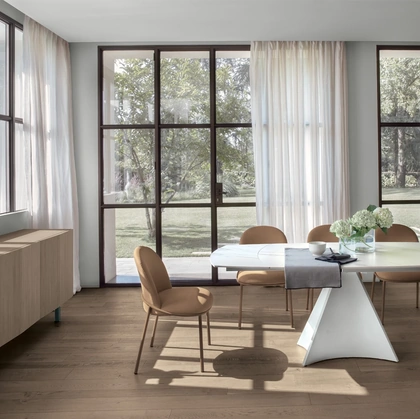 Tavolo allungabile e girevole Tornado di Target Point