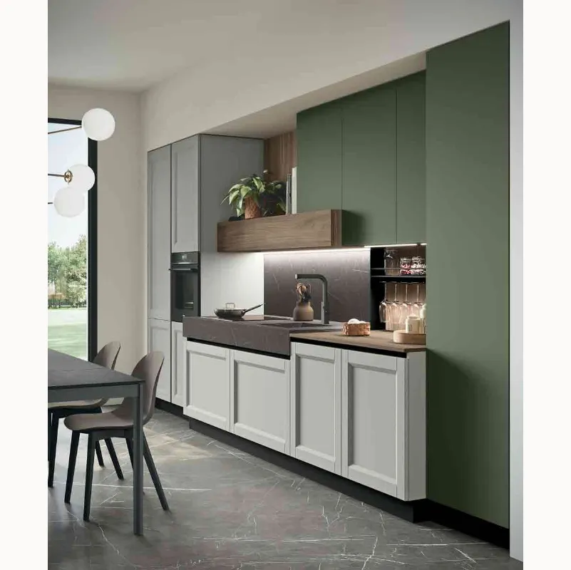 Una cucina, 3 stili diversi