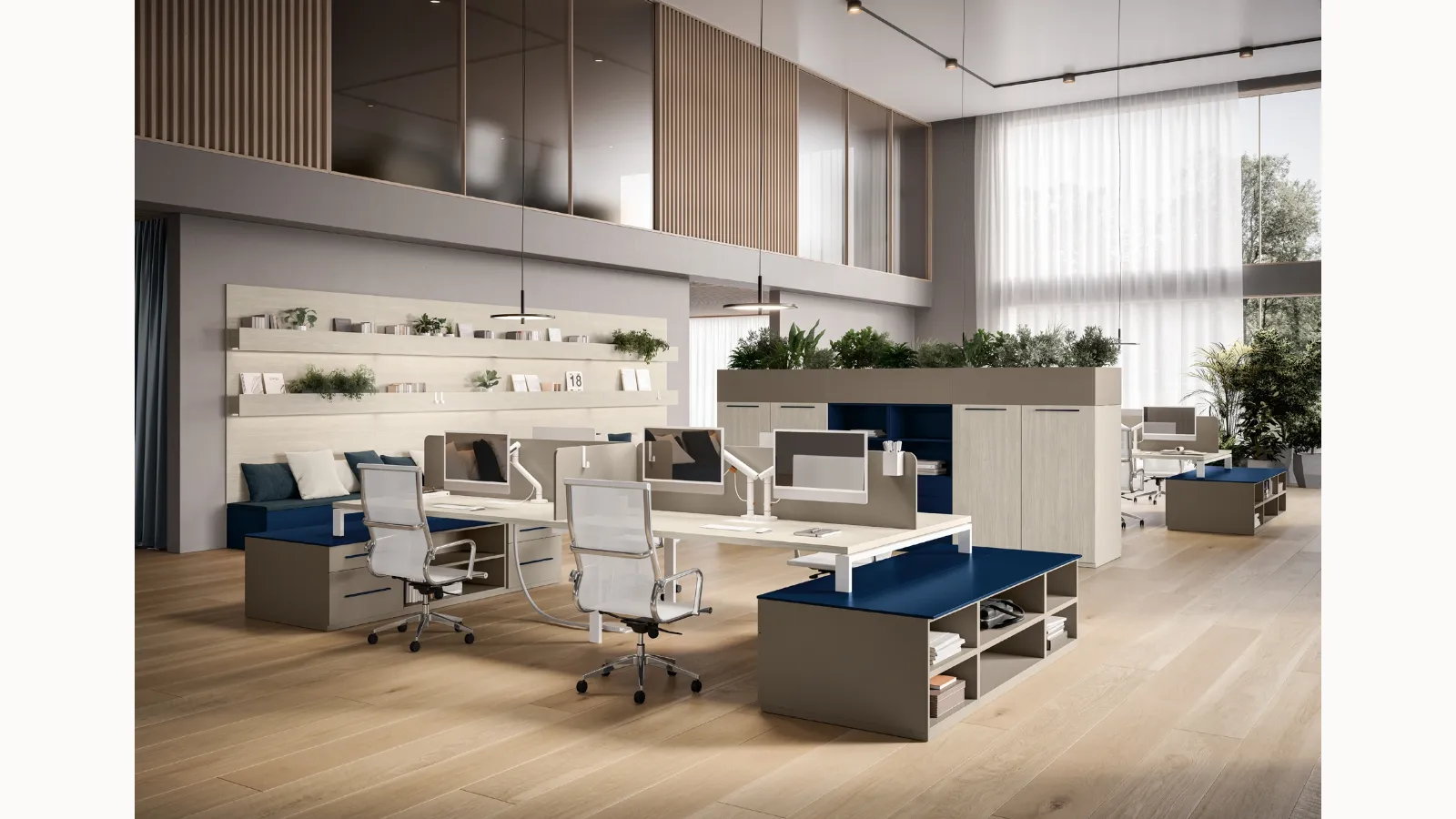 Scrivania Operativa OF100 di Giessegi