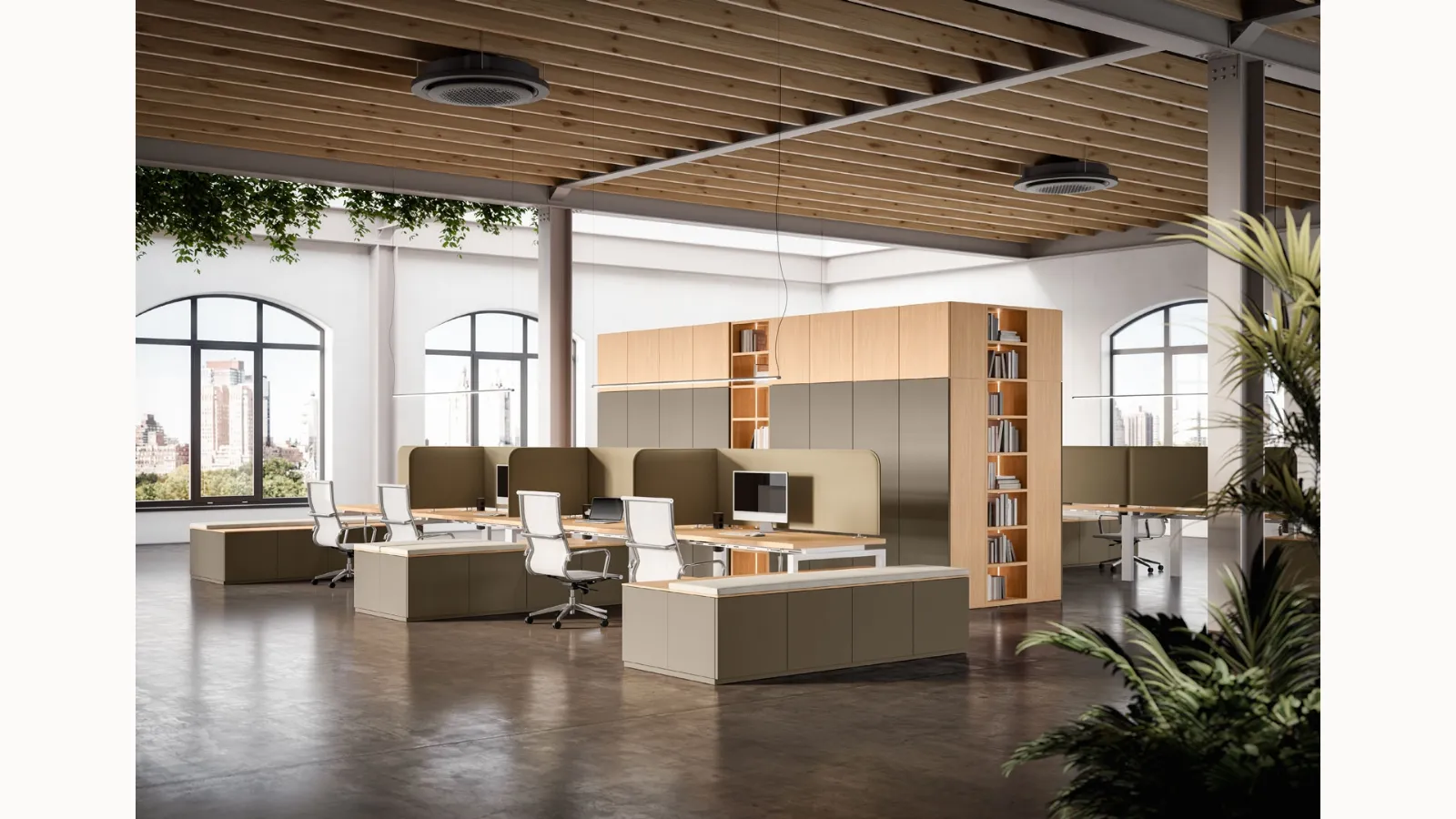 Scrivania Operativa OF110 di Giessegi