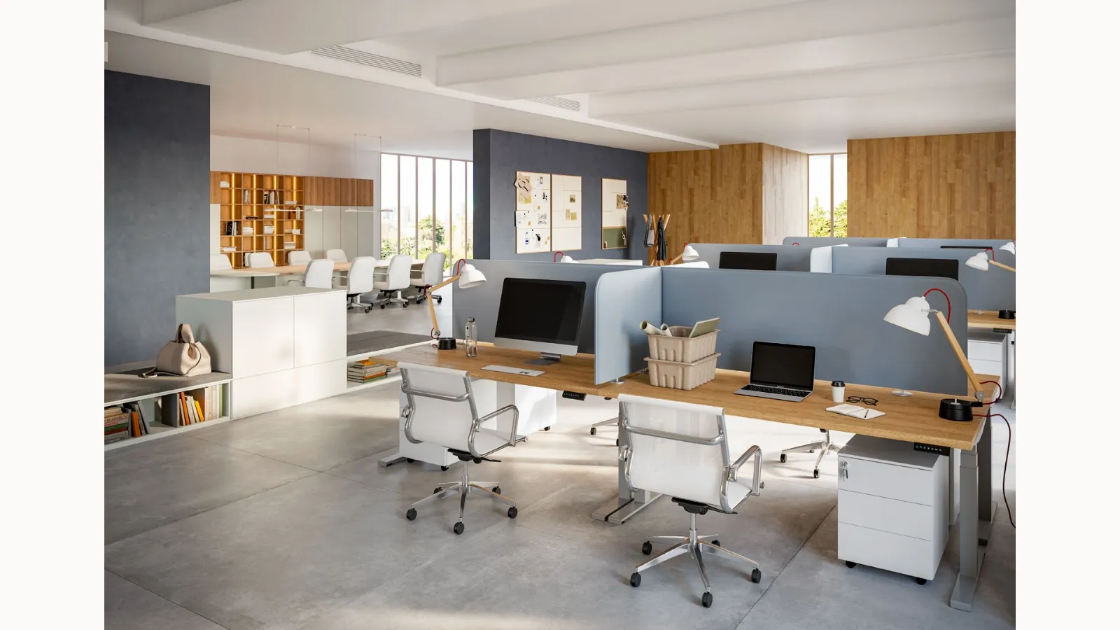 Scrivania Operativa OF112 di Giessegi